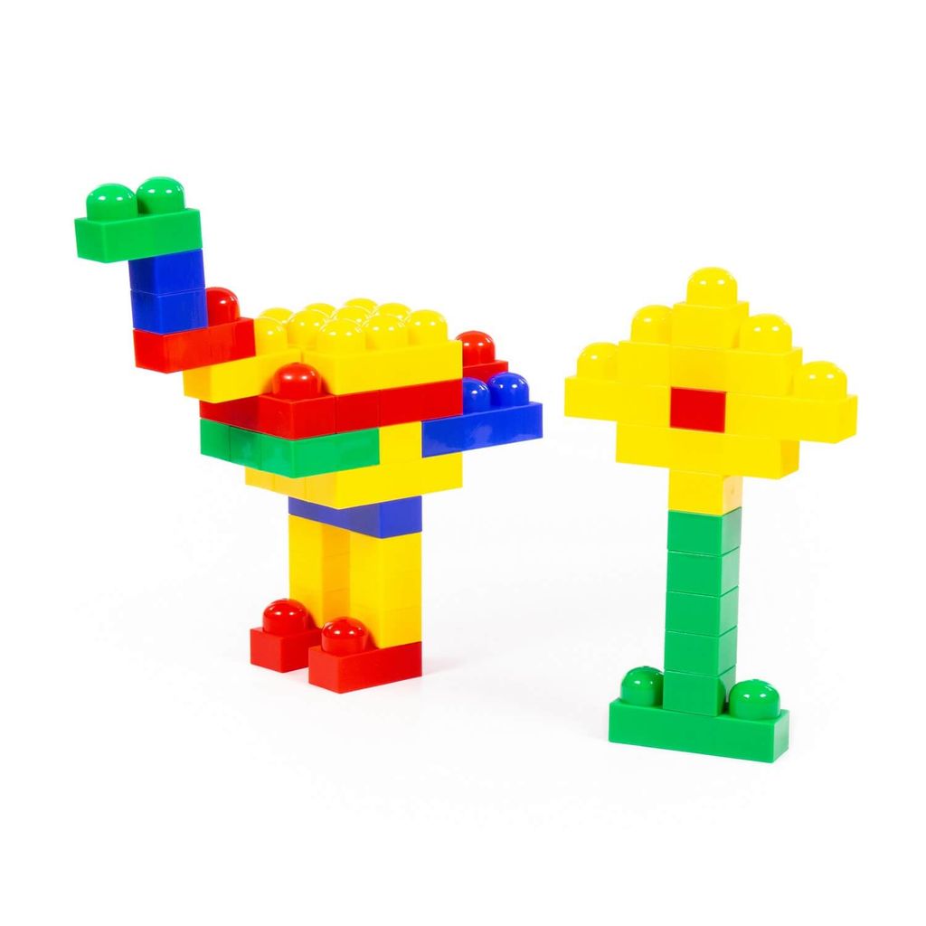 Конструктор Юниор (100 элементов) (в рюкзаке) - Полесье фото 3