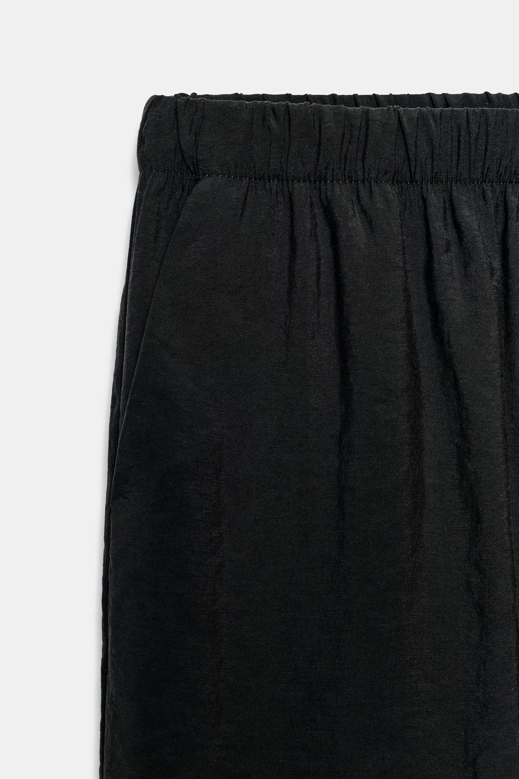 PANTAL?N FLUIDO RAYAS / Negro - Zara фото 9