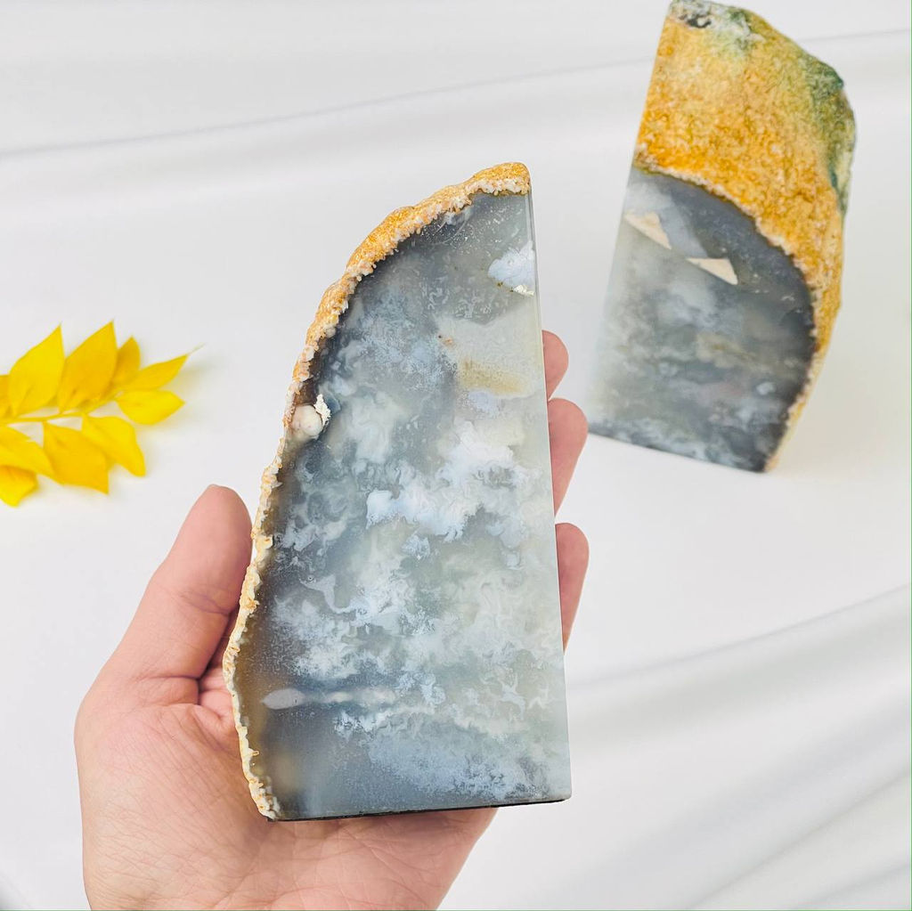 Держатель для книг из Агата (Мадагаскар) - Радуга самоцветов фото 2