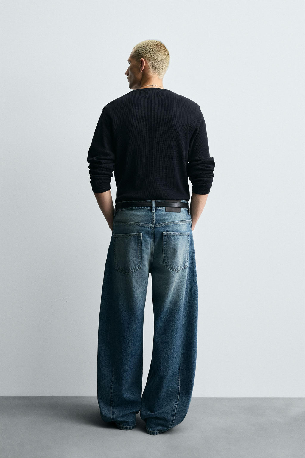 JEANS BALLOON FIT / Azul medio - Zara фото 3