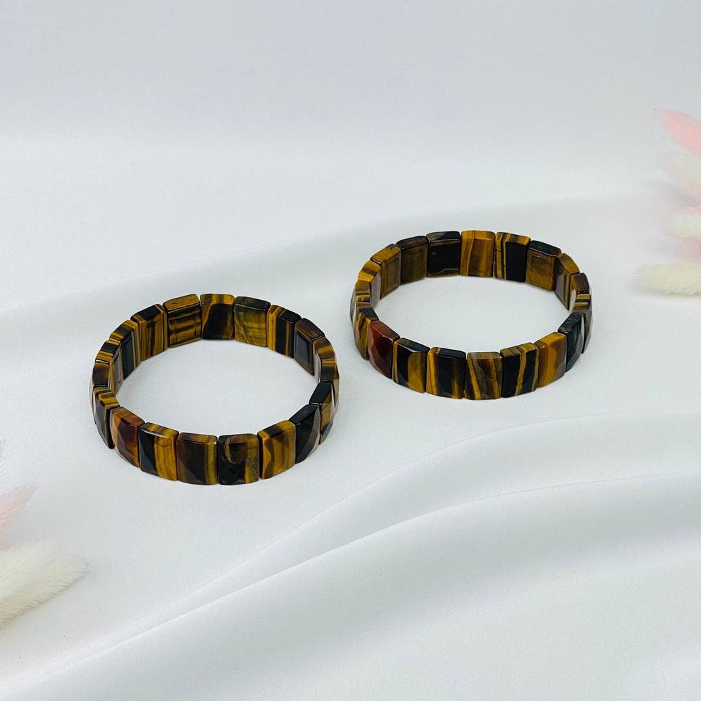 Браслет из Тигрового глаза 21 см - Радуга самоцветов фото 3