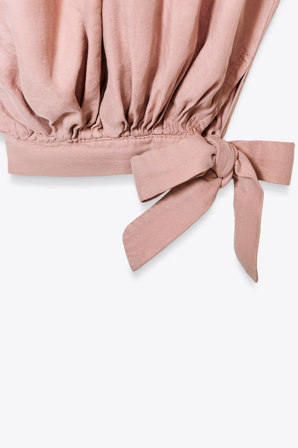 ZW COLLECTION FLOWING GATHERED TROUSERS - Zara фото 12