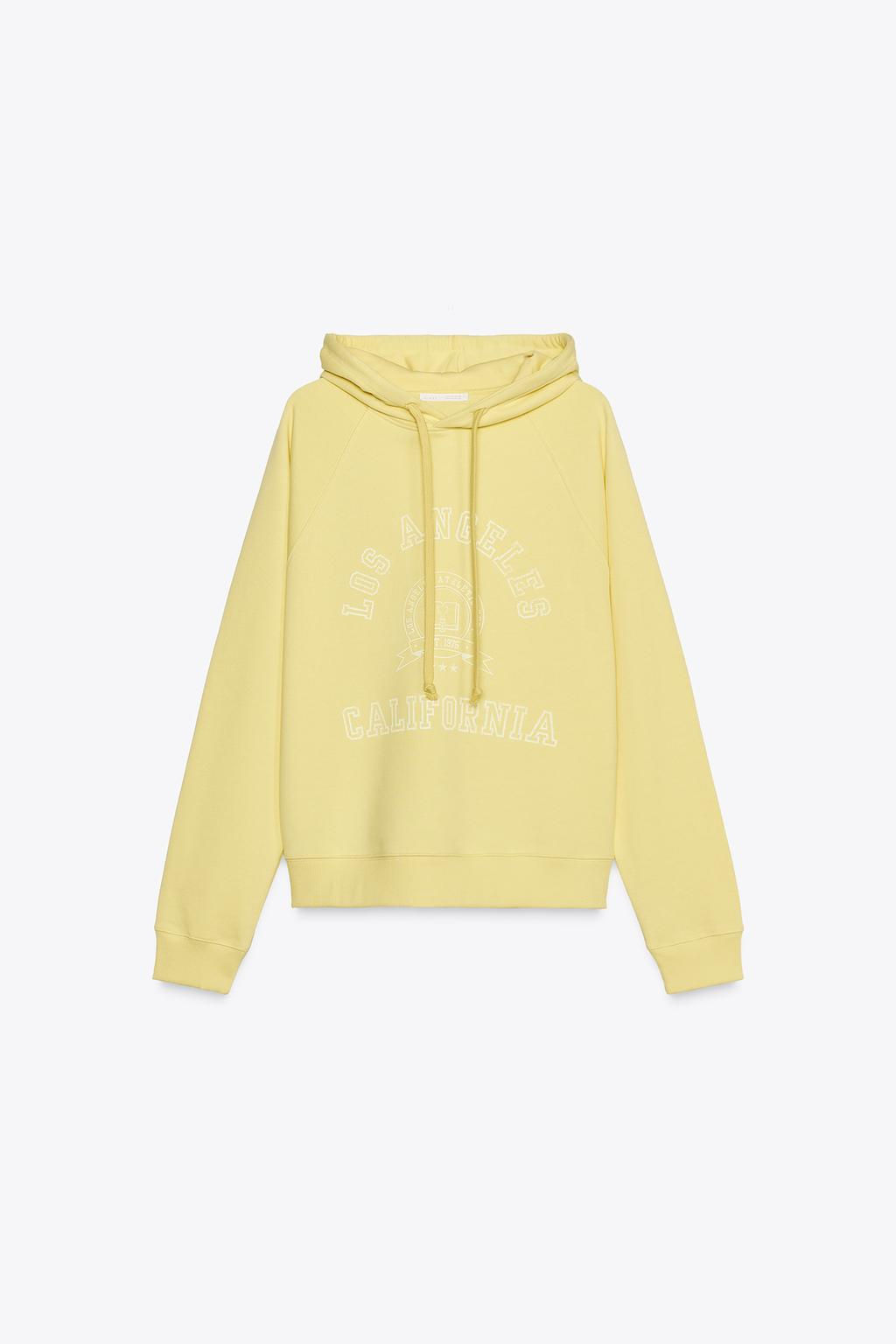 SLOGAN PRINT HOODIE