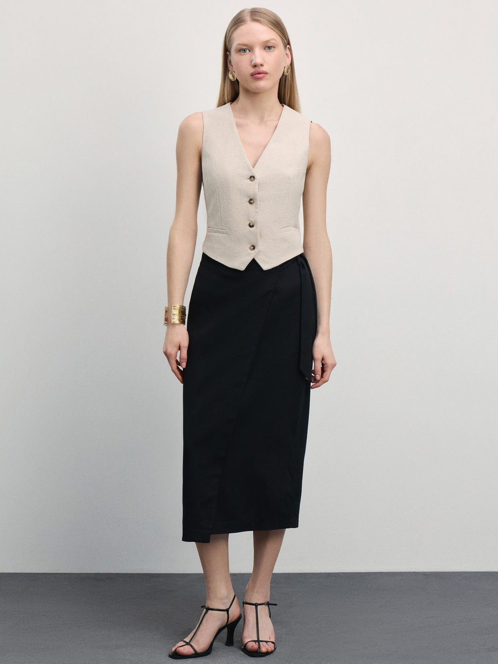 Юбка на запах / Zarina фото 2