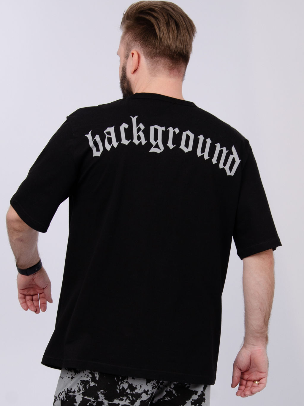 Комплект "Бэкграунд" шорты, трикотаж