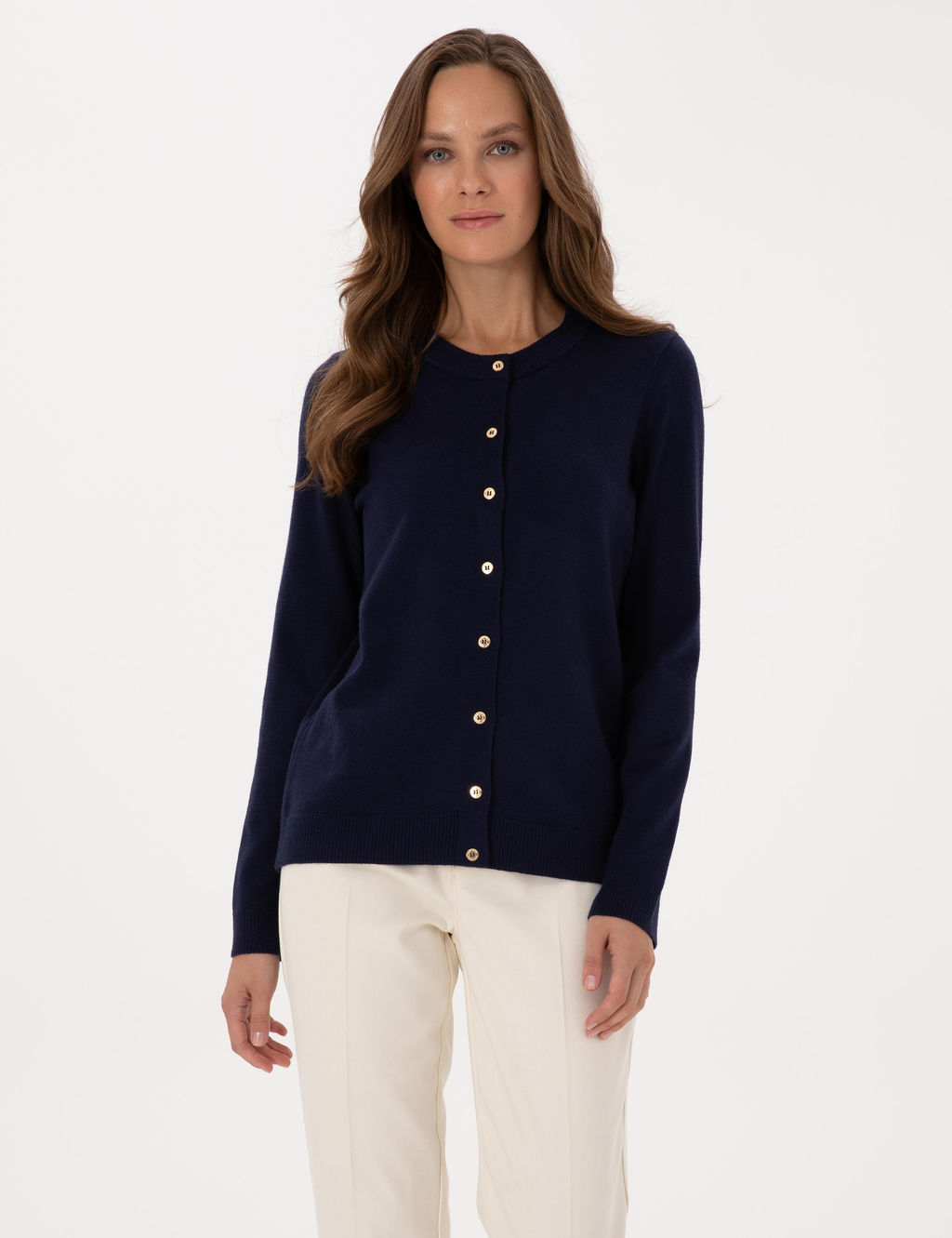 Lacivert Slim Fit Triko H_rka - Pierre cardin фото 3