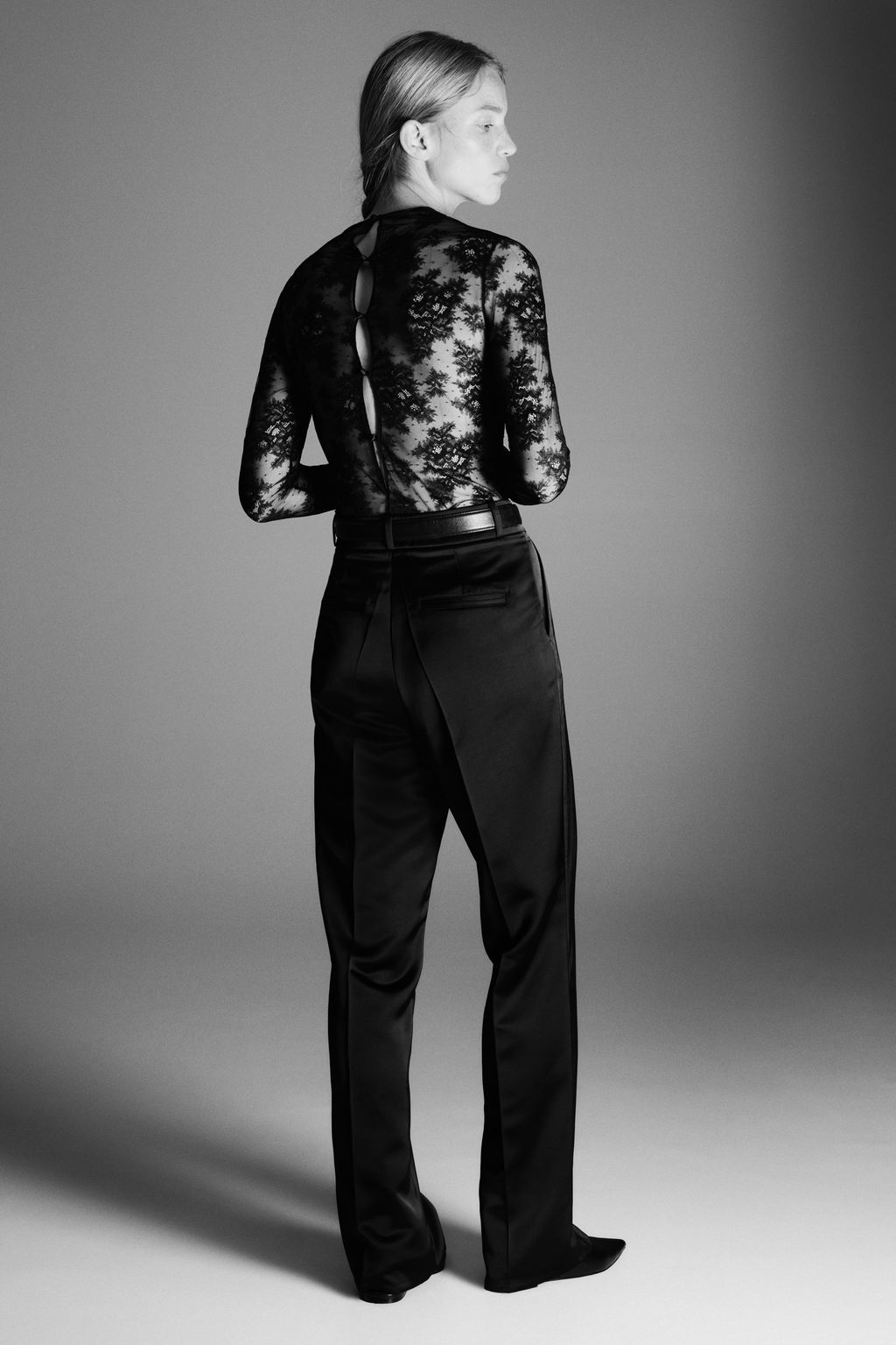 Pantal?n sastre de talle alto - H&m фото 6