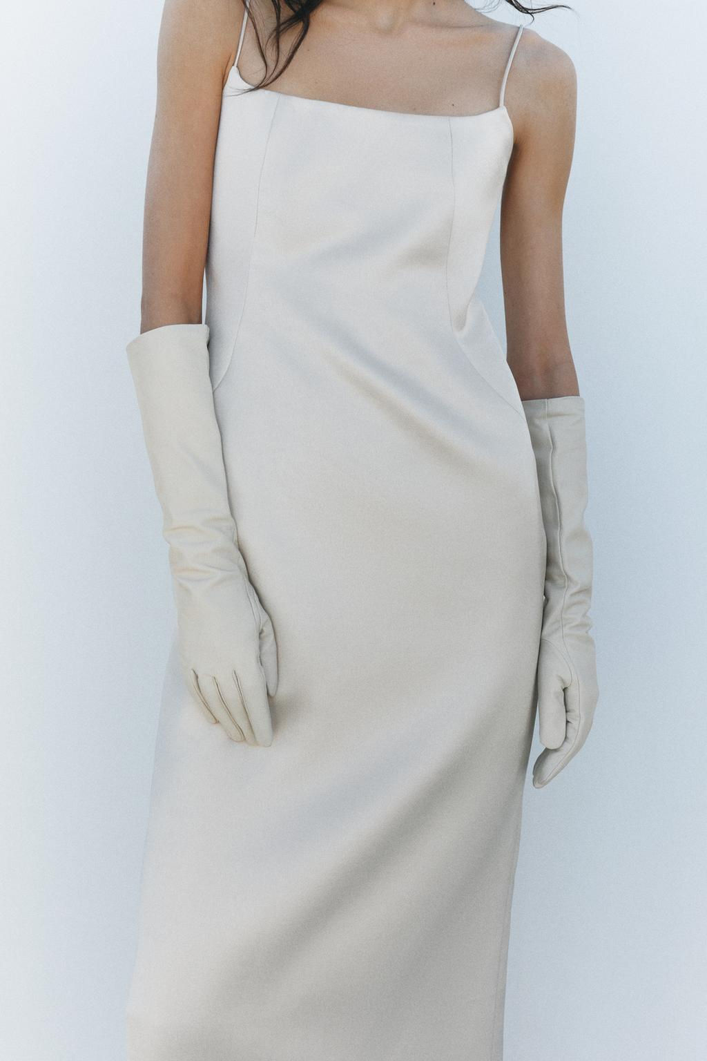100% LEATHER GLOVES LIMITED EDITION - Zara фото 2