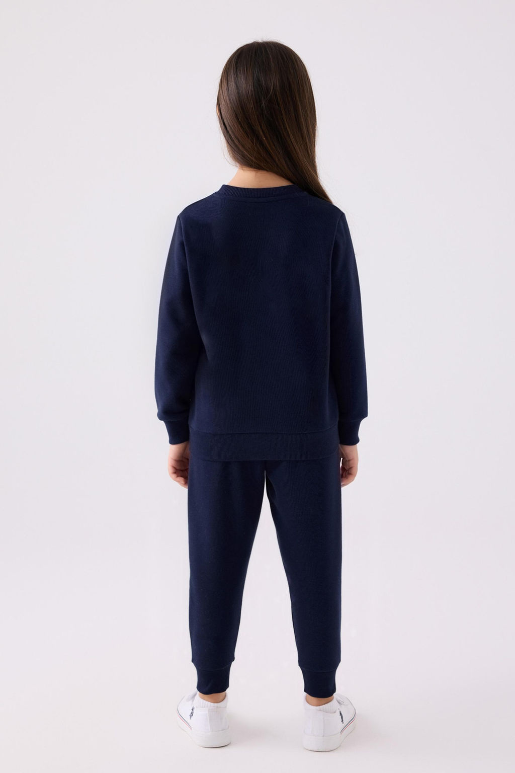 Темно-синий пижамный комплект для девочки Неожиданная скидка в корзине - U.s. polo assn фото 4