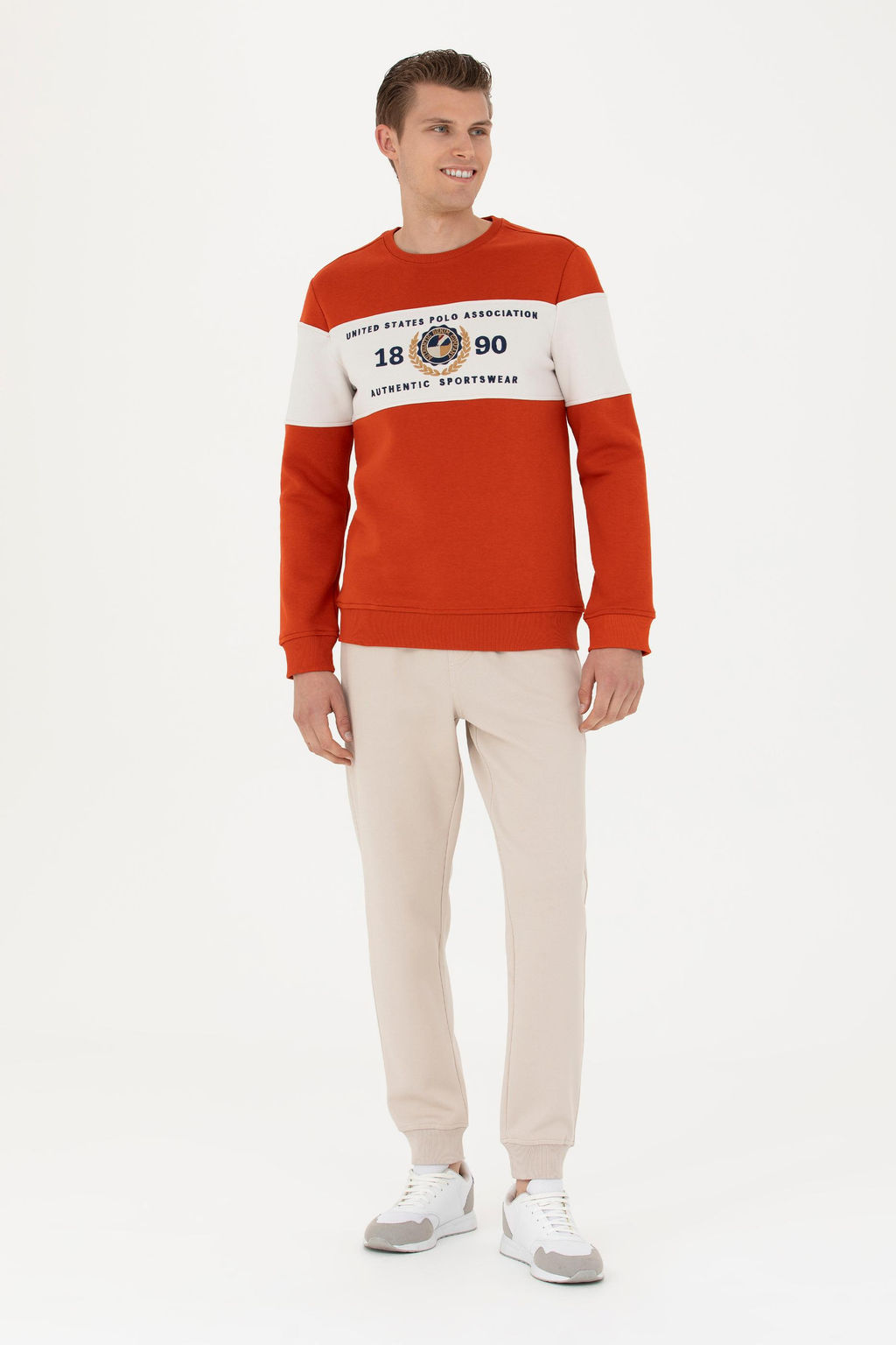 Мужской свитшот с плиткой Неожиданная скидка в корзине - U.s. polo assn фото 11