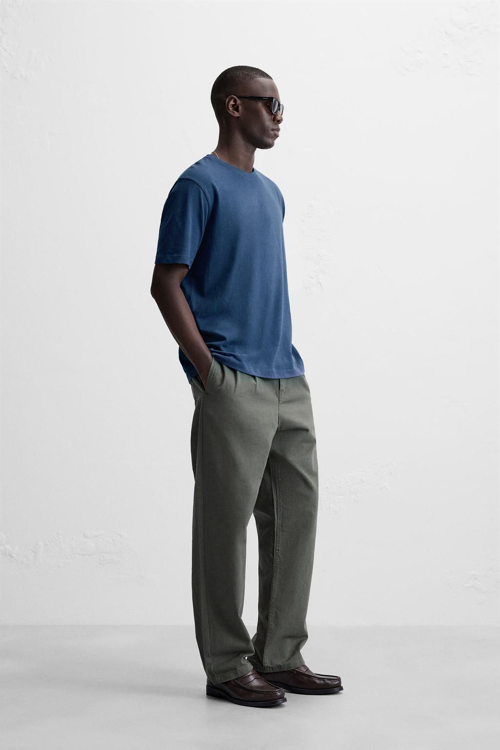BASIC MEDIUM WEIGHT T-SHIRT - Zara фото 37