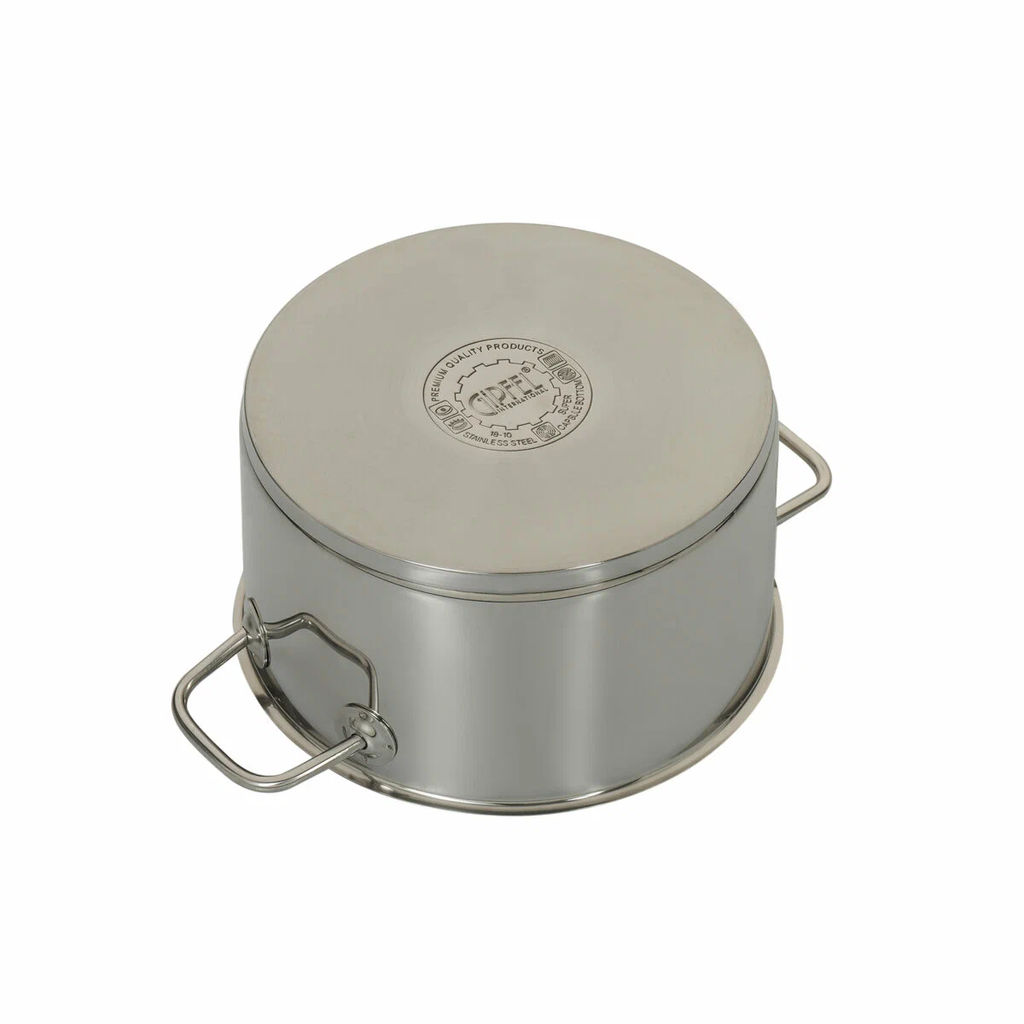 2700 GIPFEL Кастрюля CAPELLA 3,7л/20х13см, нержавеющая сталь 18/10, стеклянная крышка. Толщина: 0,6 - Werner фото 4