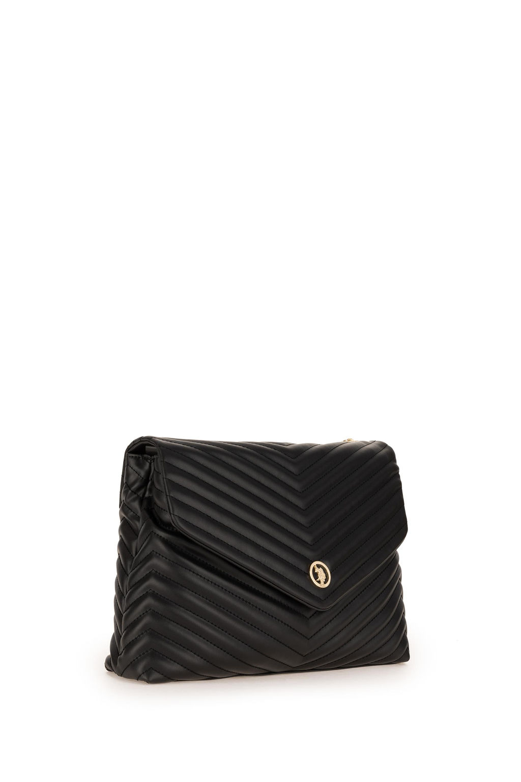 Женская черная сумка на плечо с ремешком-цепочкой Неожиданная скидка в корзине - U.s. polo assn фото 4