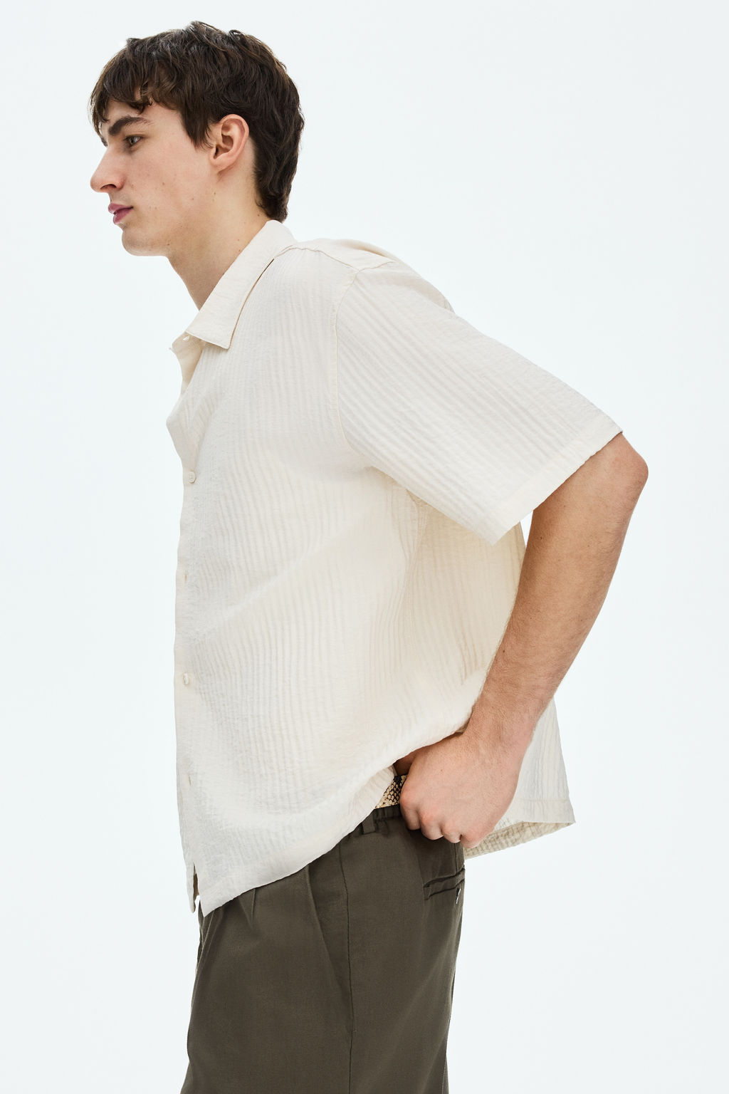 Camisa Relaxed Fit - H&m фото 7
