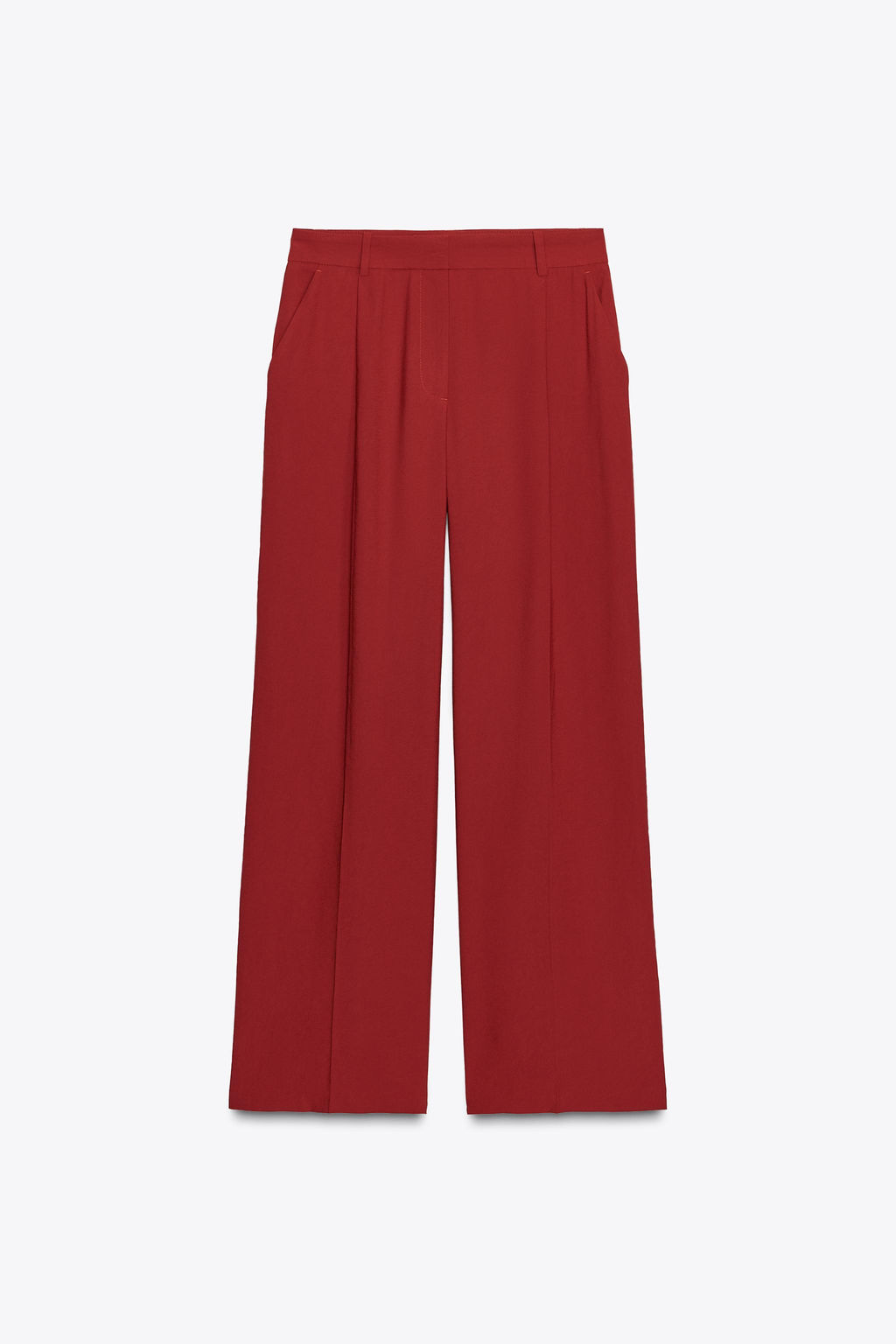 WIDE-LEG TROUSERS WITH DARTS - Zara фото 5