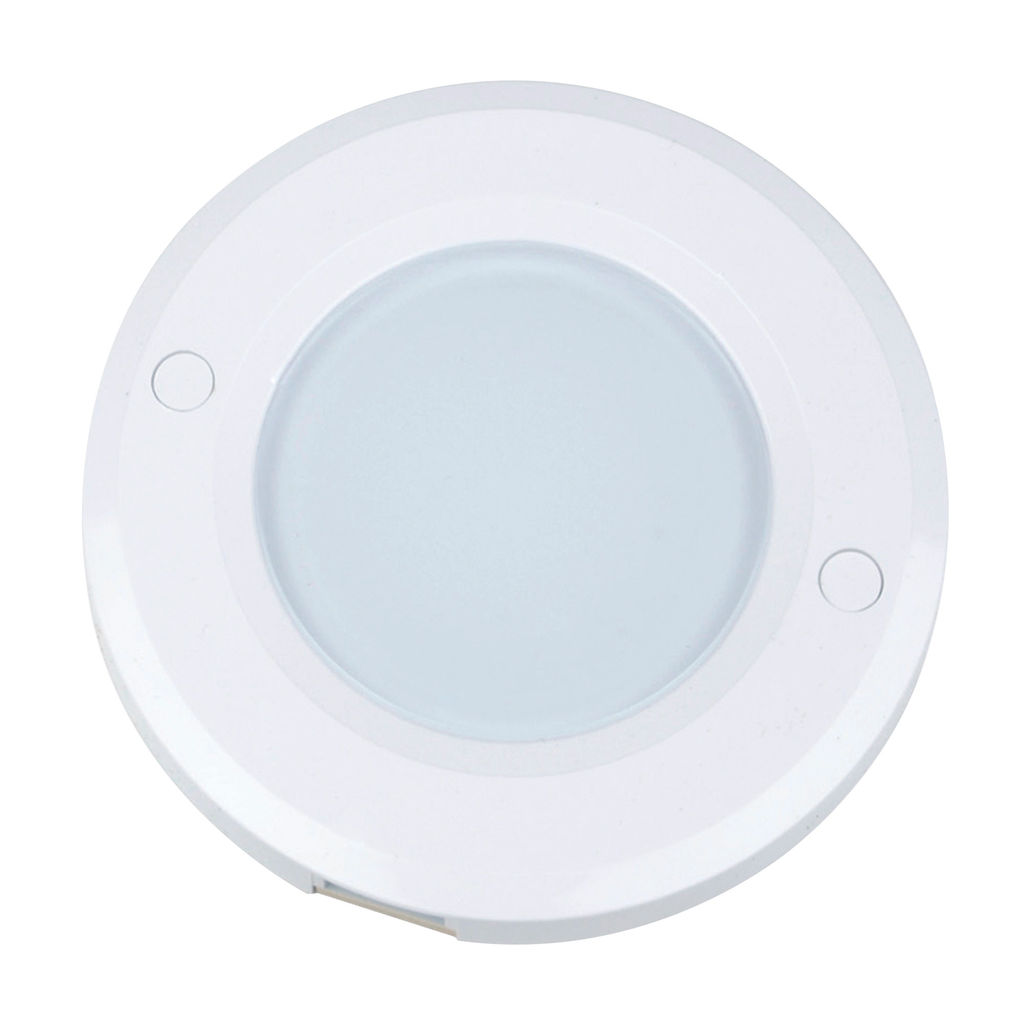 ULM-F40-6W/4200K/DIM SENSOR IP20 WHITE Светильник светодиодный накладной, ультратонкий с бесконтактным выключателем, диммер. Круглый. D85х6,5мм. 255Lm. Белый. ТМ Uniel.