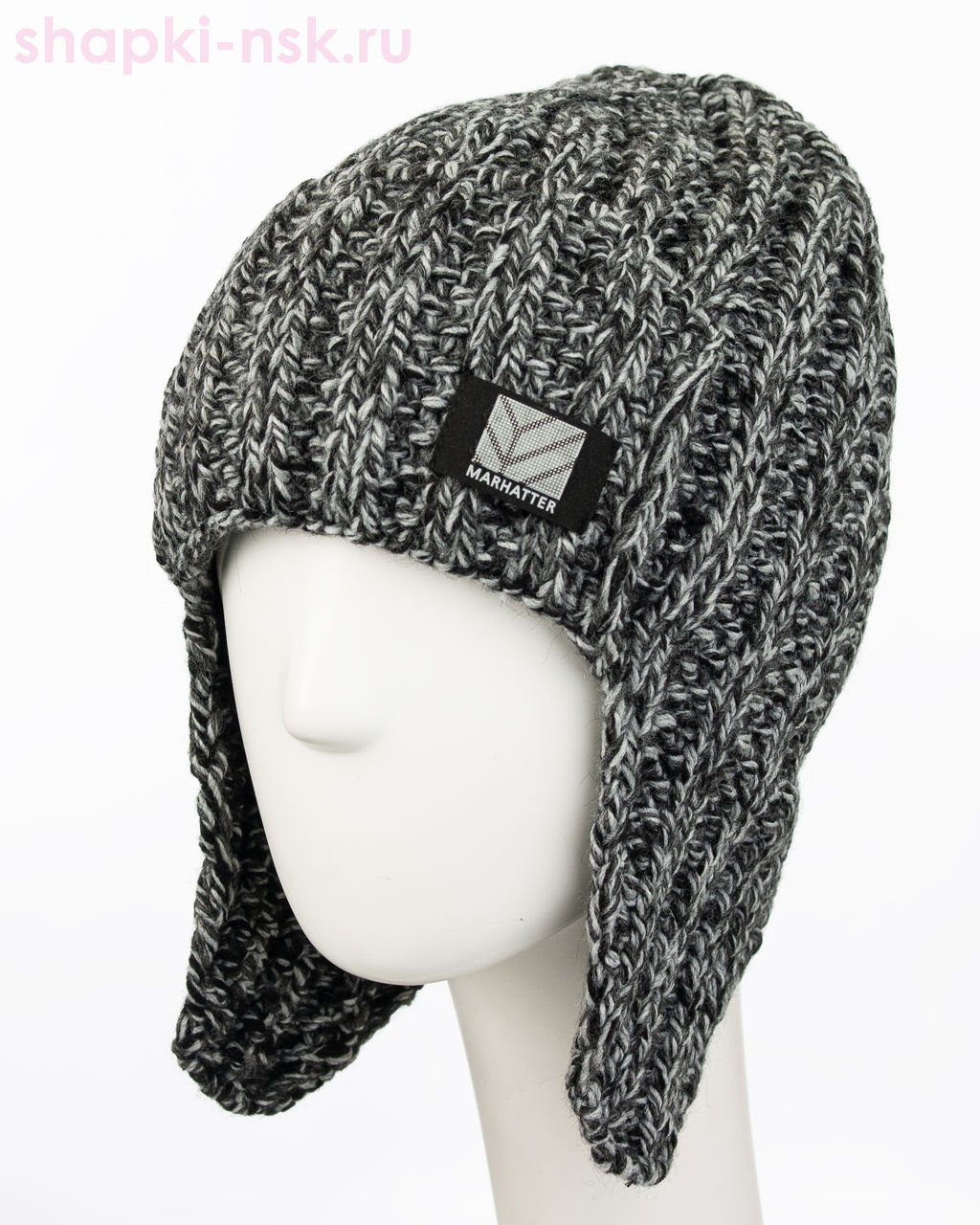 14368/2 MMU Ушанка мужская флис (57-59)