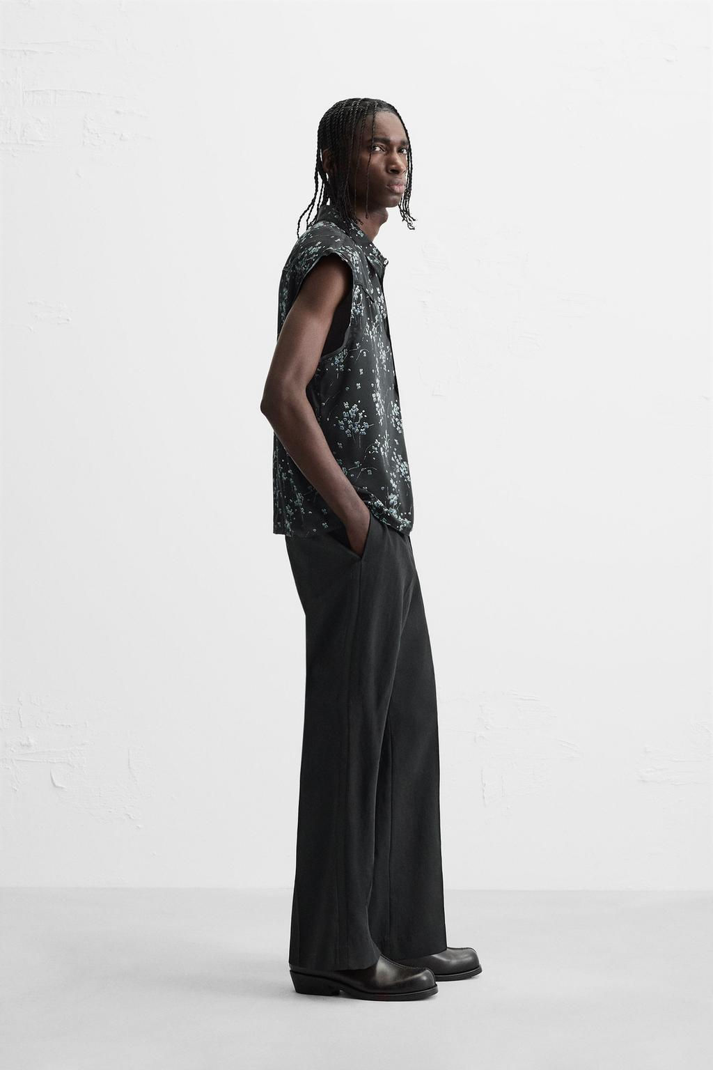 FLORAL PRINT SHIRT - LIMITED EDITION - Zara фото 4