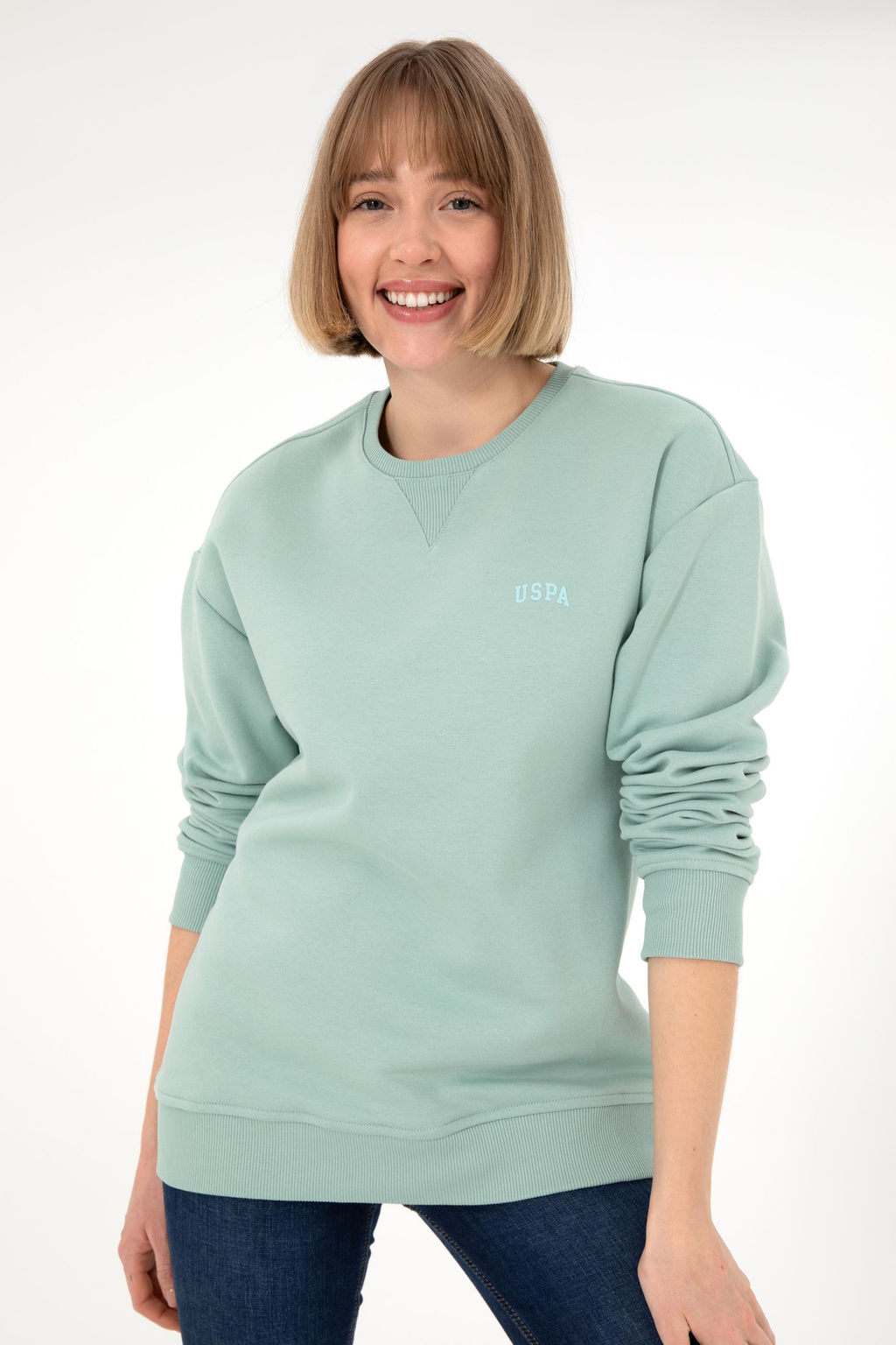 Мужская базовая толстовка зеленого цвета Неожиданная скидка в корзине - U.s. polo assn фото 10