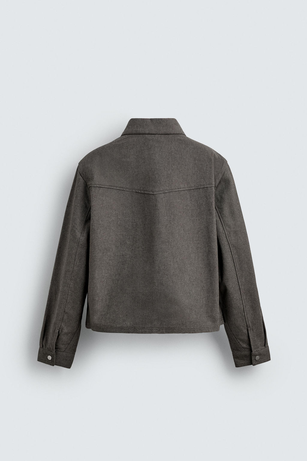 TWILL TEXTURED OVERSHIRT - Zara фото 8