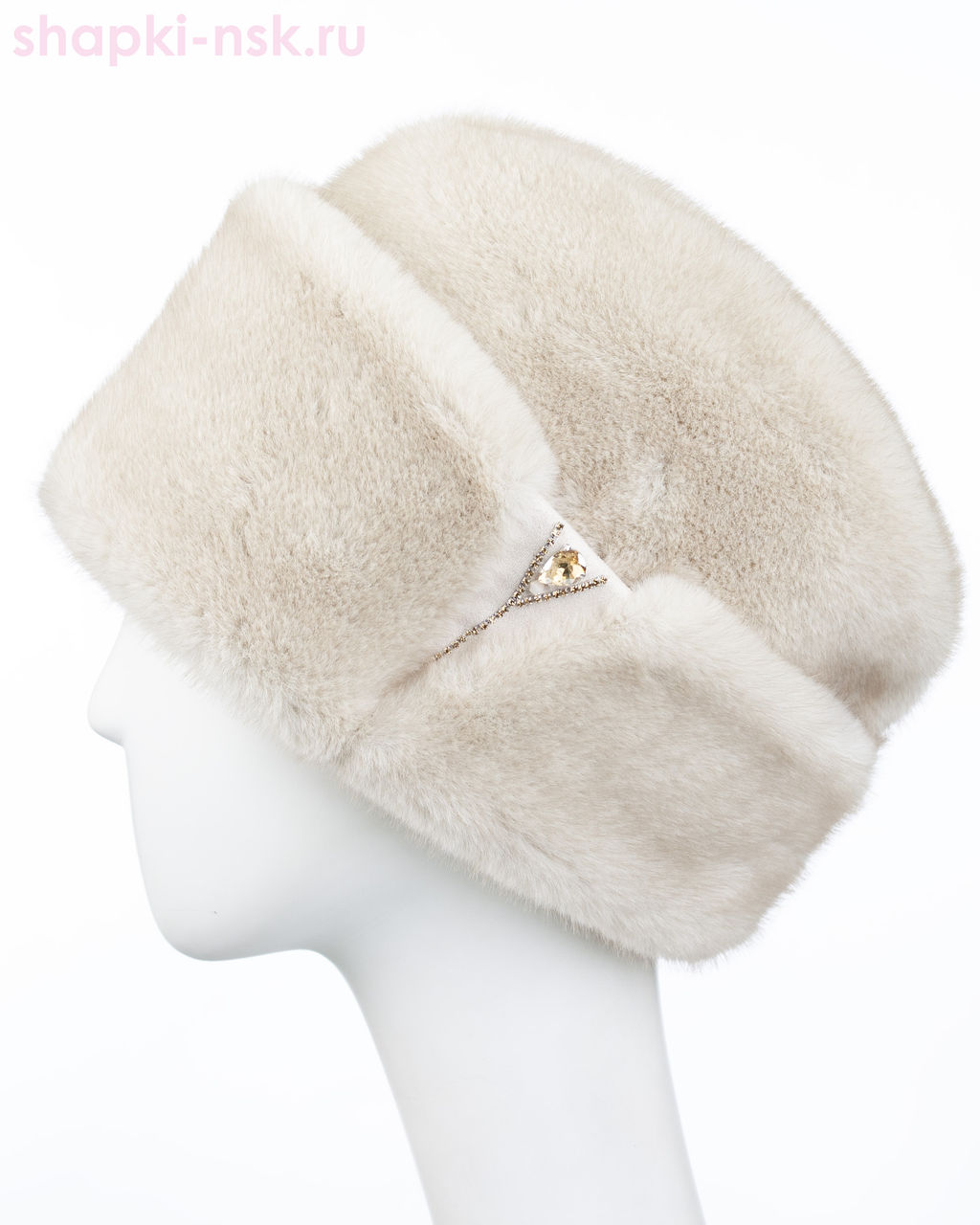Пэм Шапка женская экомех норка (56-58)