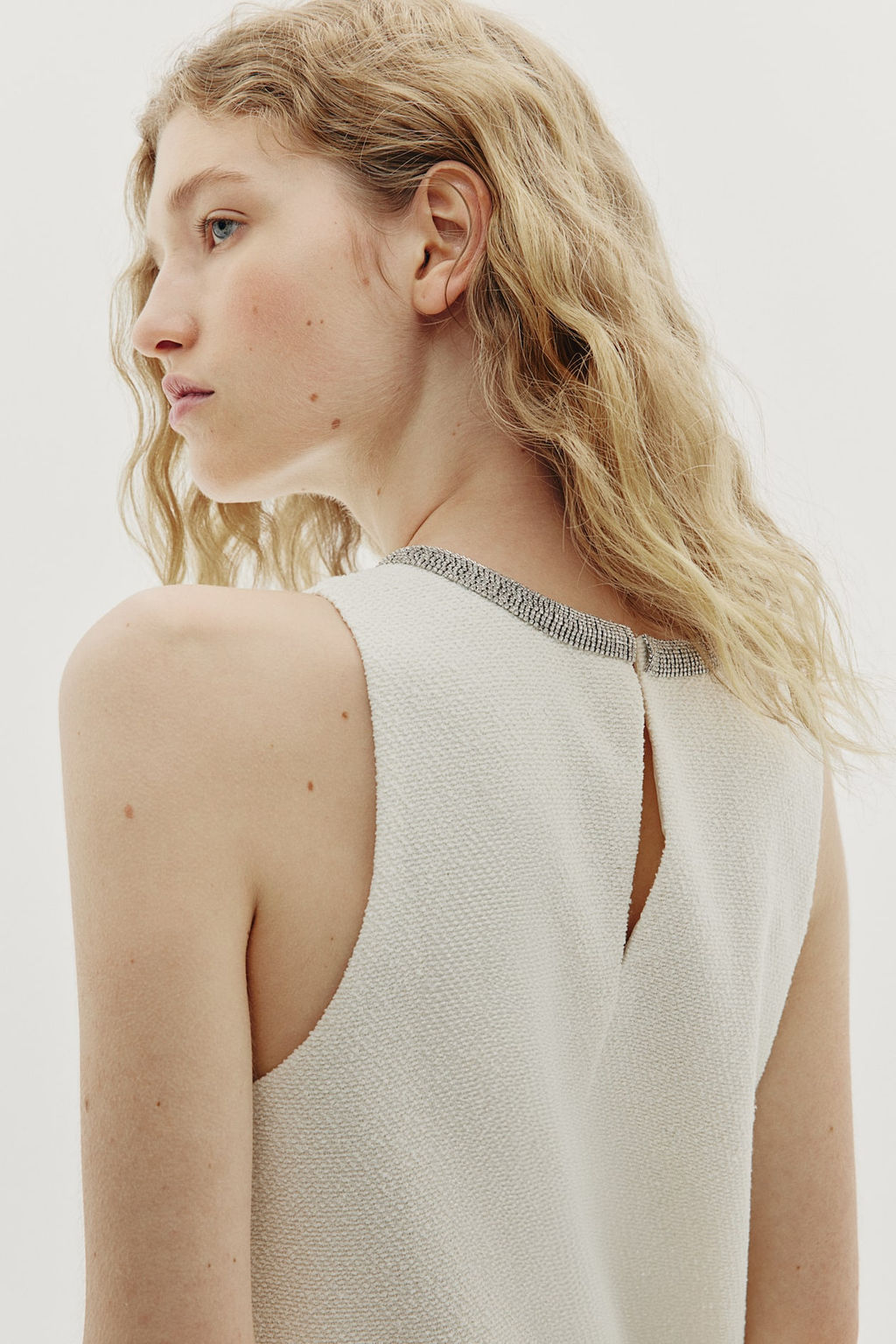 Vestido con ribete de strass - H&m фото 5