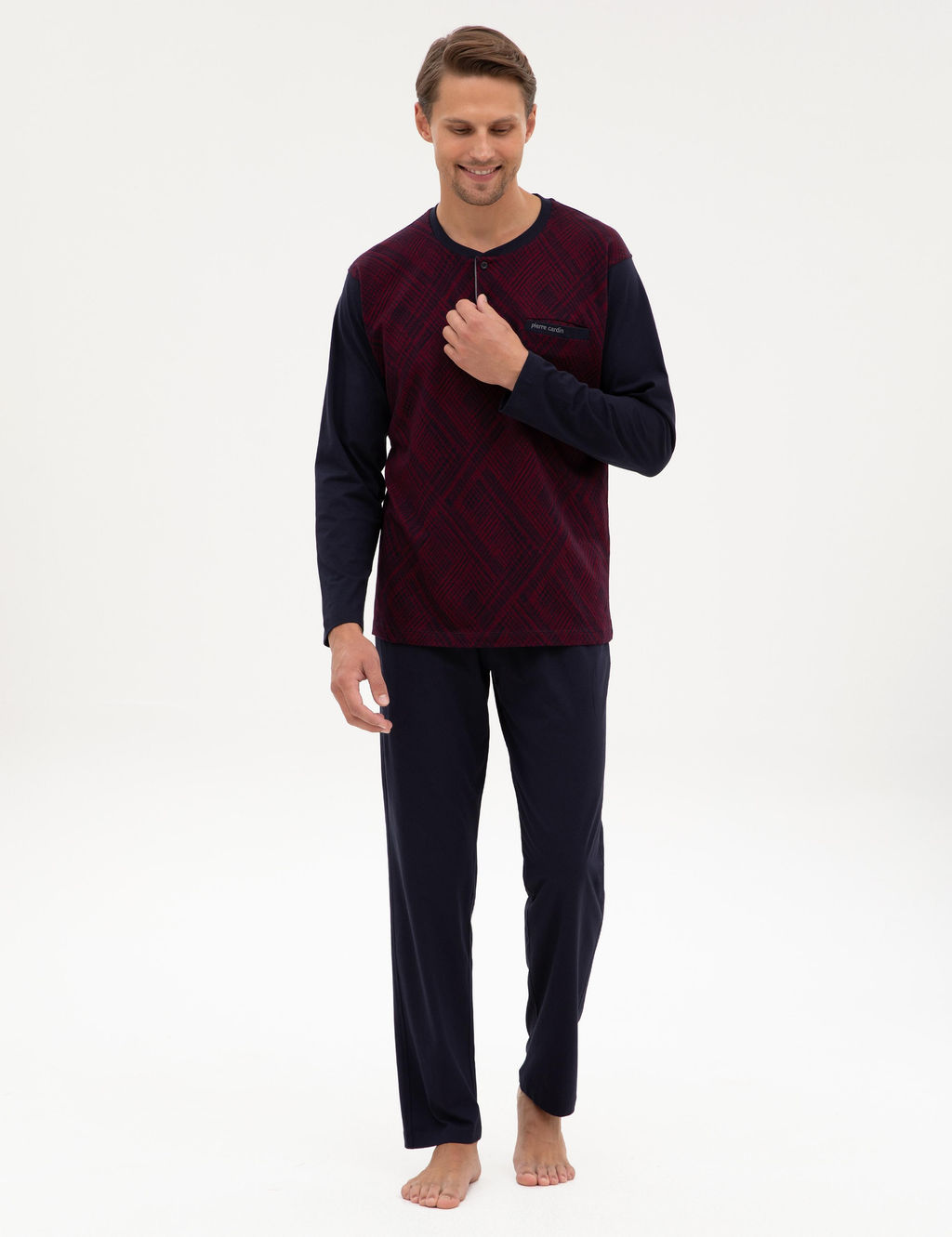 Bordo Pijama Tak_m_ - Pierre cardin фото 4
