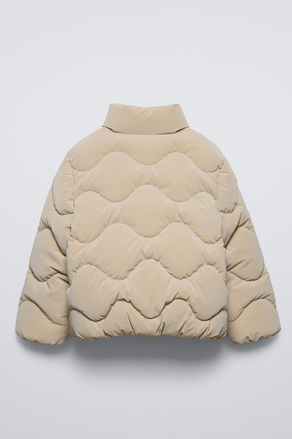 RUBBERISED PUFFER JACKET - Zara фото 5