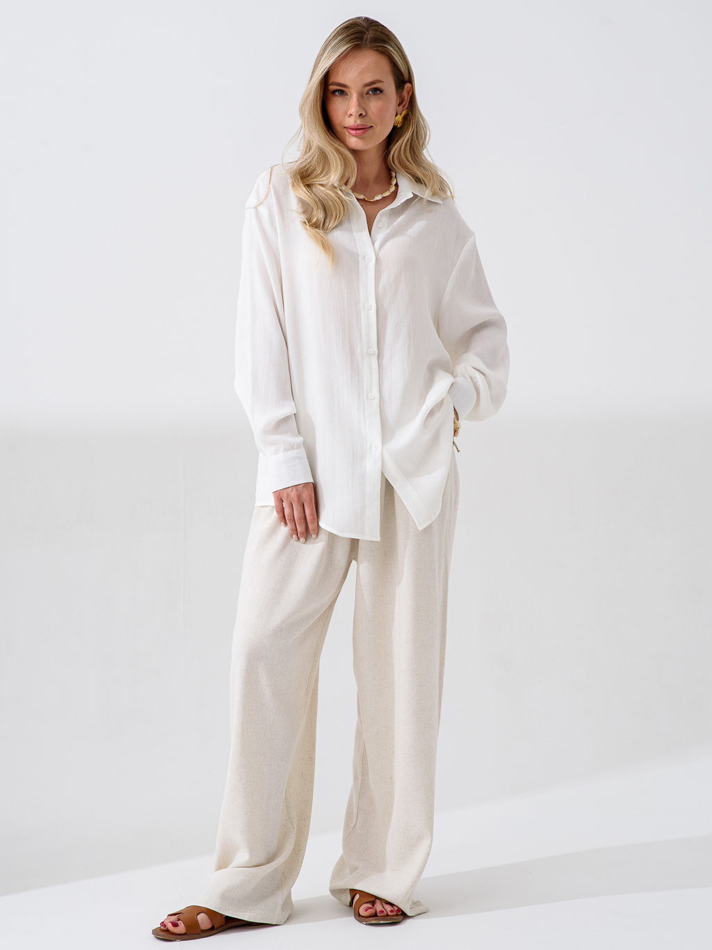 Брюки Лён( лен с хлопком) - Оптима фото 11