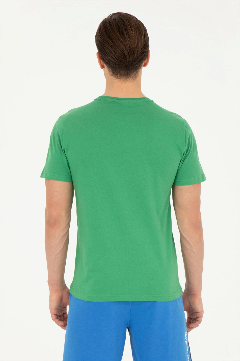 Мужская зеленая футболка - U.s. polo assn фото 5