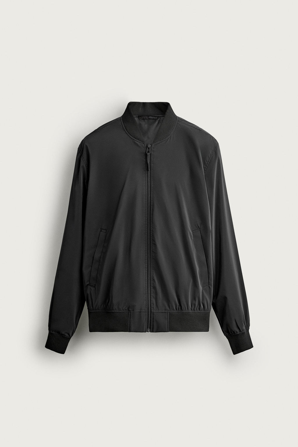 CAZADORA BOMBER T?CNICA / Negro - Zara фото 7