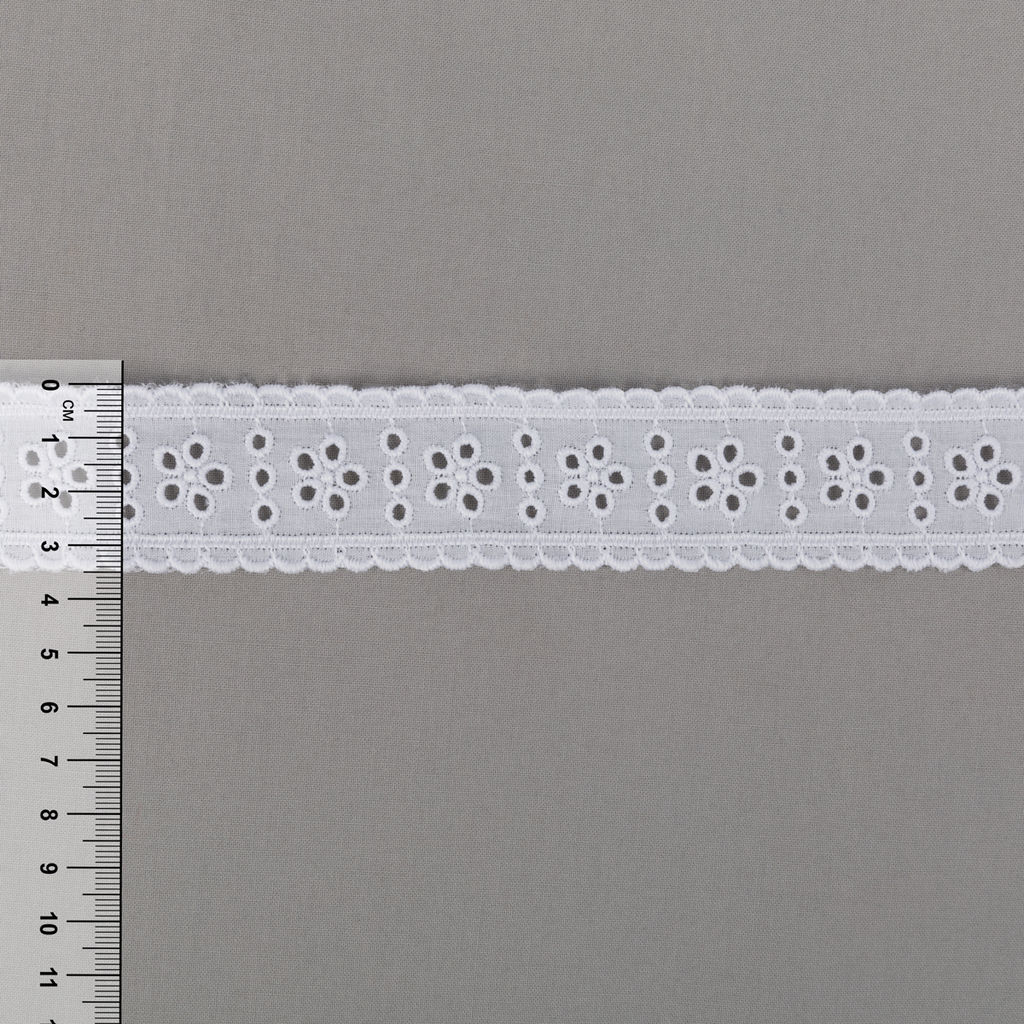 Шитье Gamma 35 мм GYEM-3501 в рулоне 9 м 0.2 м Турция белый