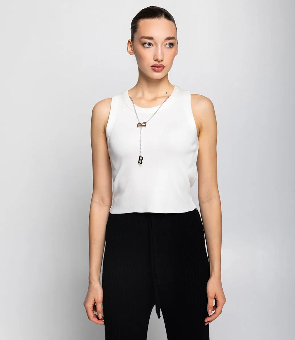 Майка #КТ0863, белый