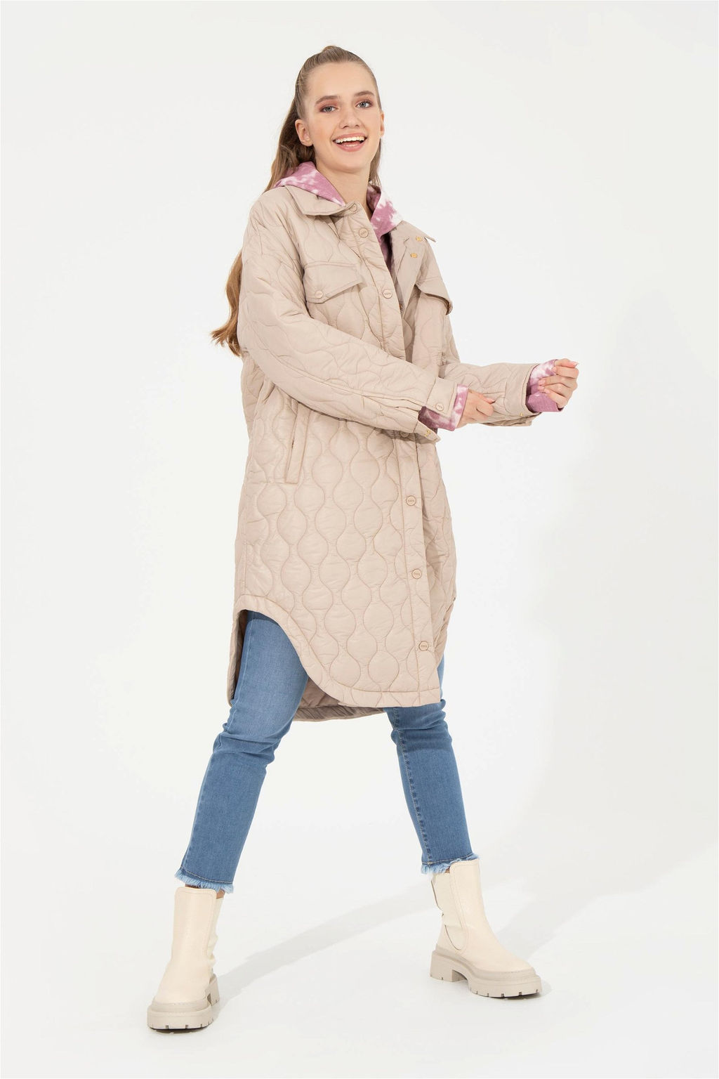 Женское пальто Stone без капюшона из синтетического материала - U.s. polo assn фото 8