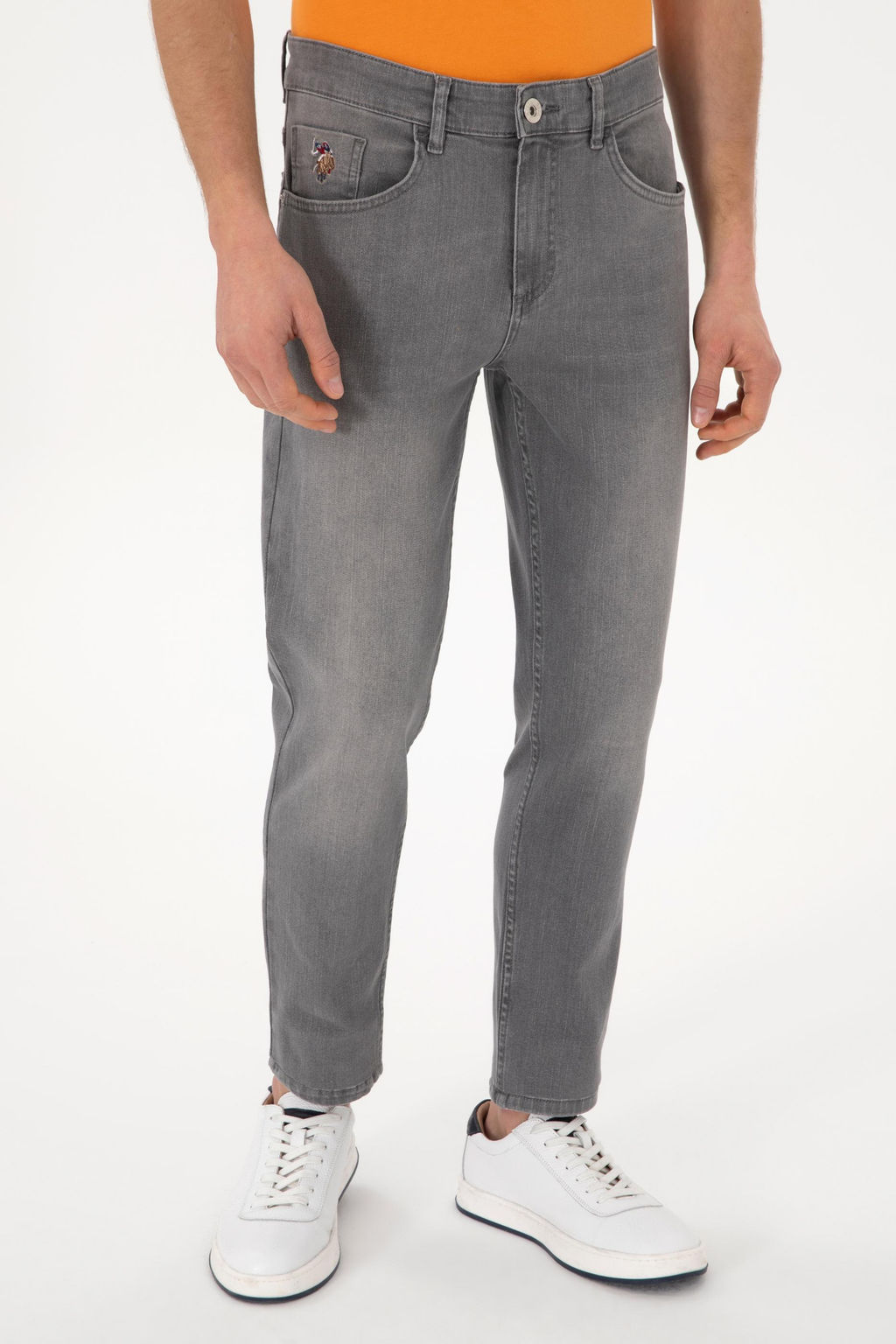 Erkek Gri Jean Pantolon Sepette S_rpriz _ndirim - U.s. polo assn фото 2