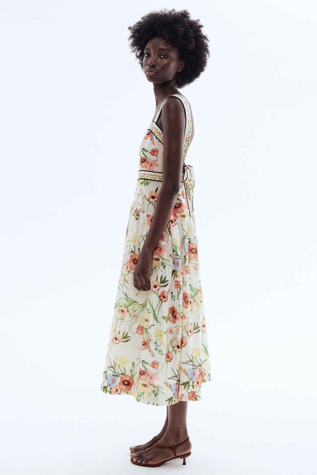 Vestido con lazada - H&m фото 7