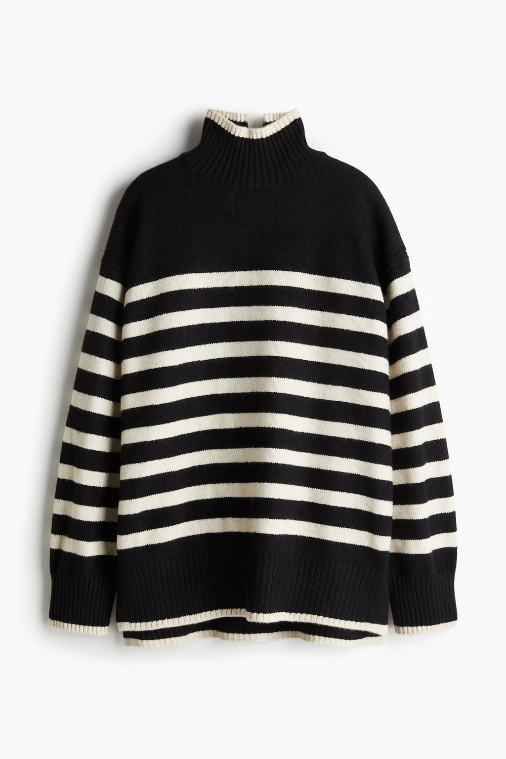 Jersey oversize de cuello alto - H&m фото 6