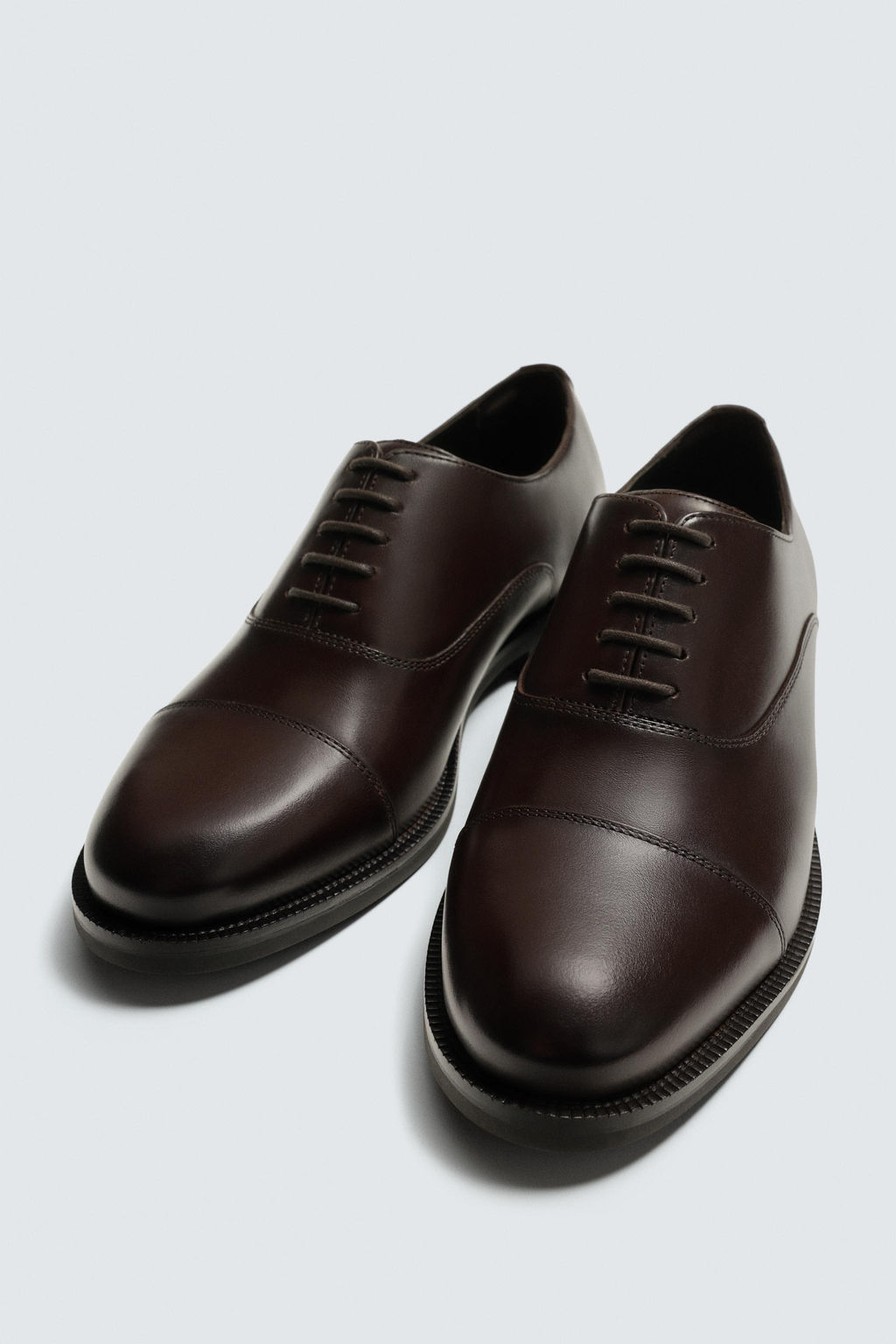 ZAPATO PIEL VESTIR / Marr?n - Zara фото 5