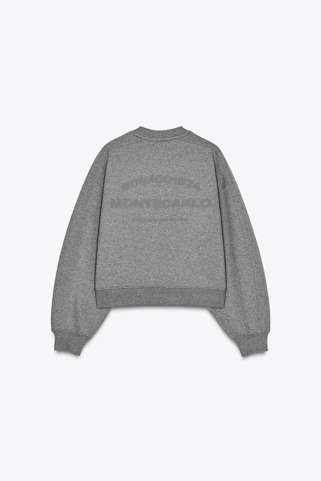GLITTER SLOGAN SWEATSHIRT - Zara фото 6