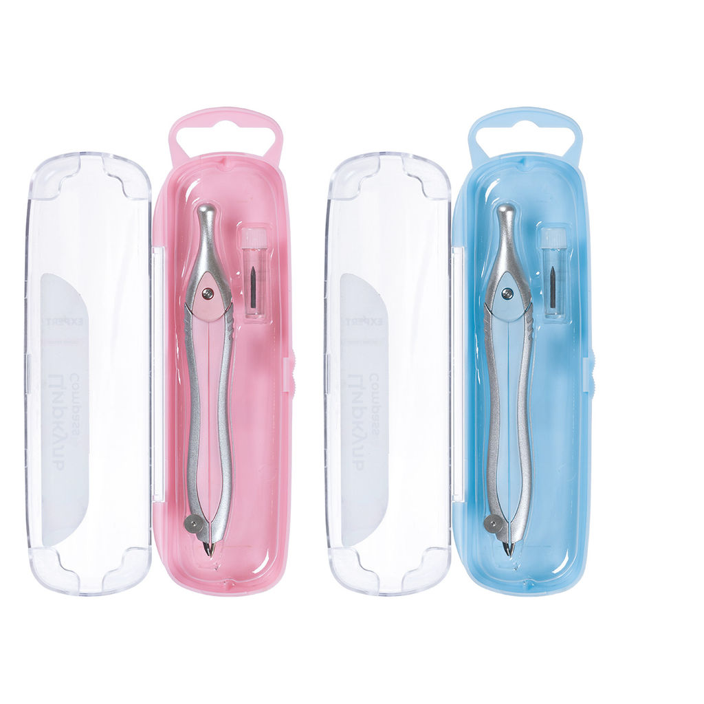 Expert Complete Циркуль металлический с запасным грифелем ECC-01 12 шт. ассорти