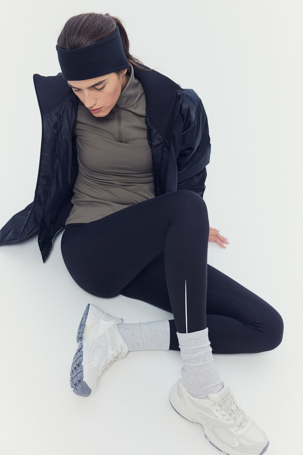 Leggings de correr calidos en DryMove - H&m фото 2