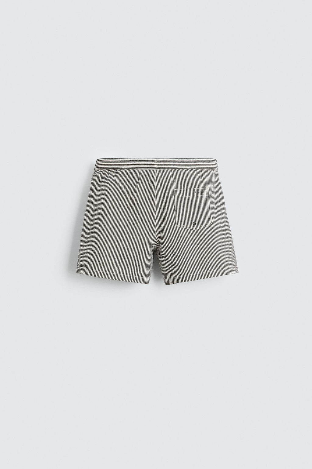 MEDIUM SEERSUCKER SWIMMING TRUNKS - Zara фото 8