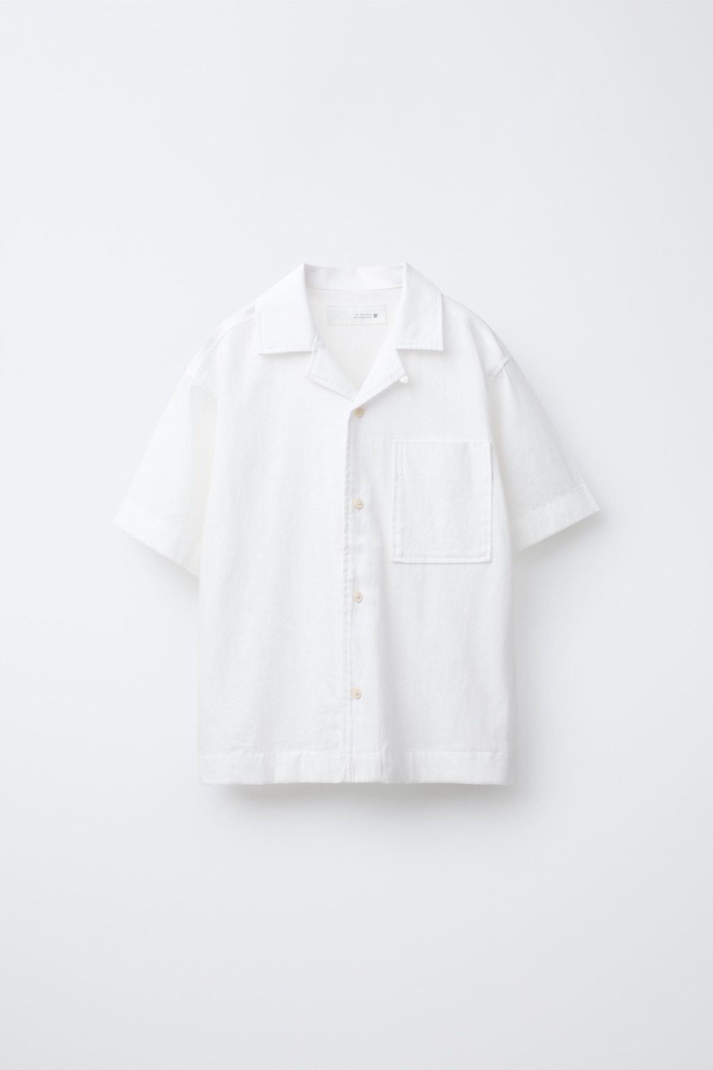 LINEN-COTTON SHIRT - Zara фото 2