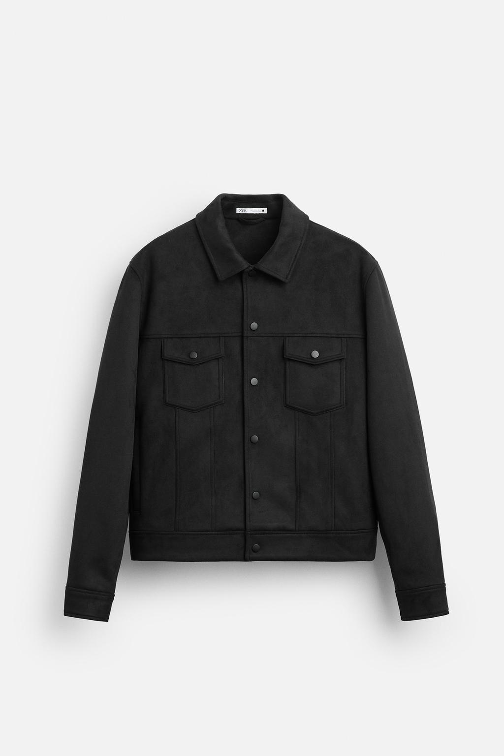FAUX SUEDE JACKET - Zara фото 30