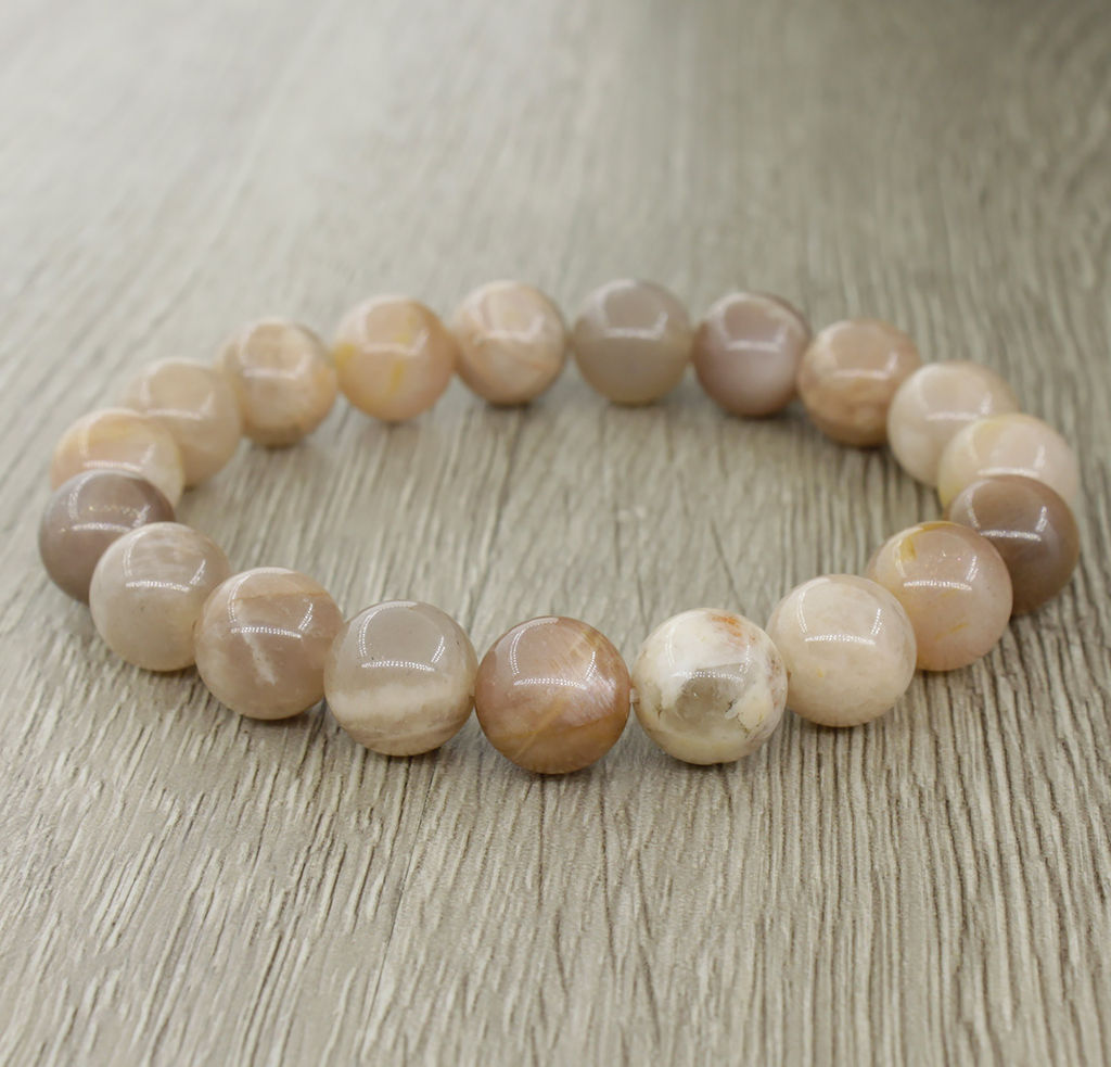 Солнечный камень (Индия) 10мм, браслет Классика, 17см - Agat77 фото 3