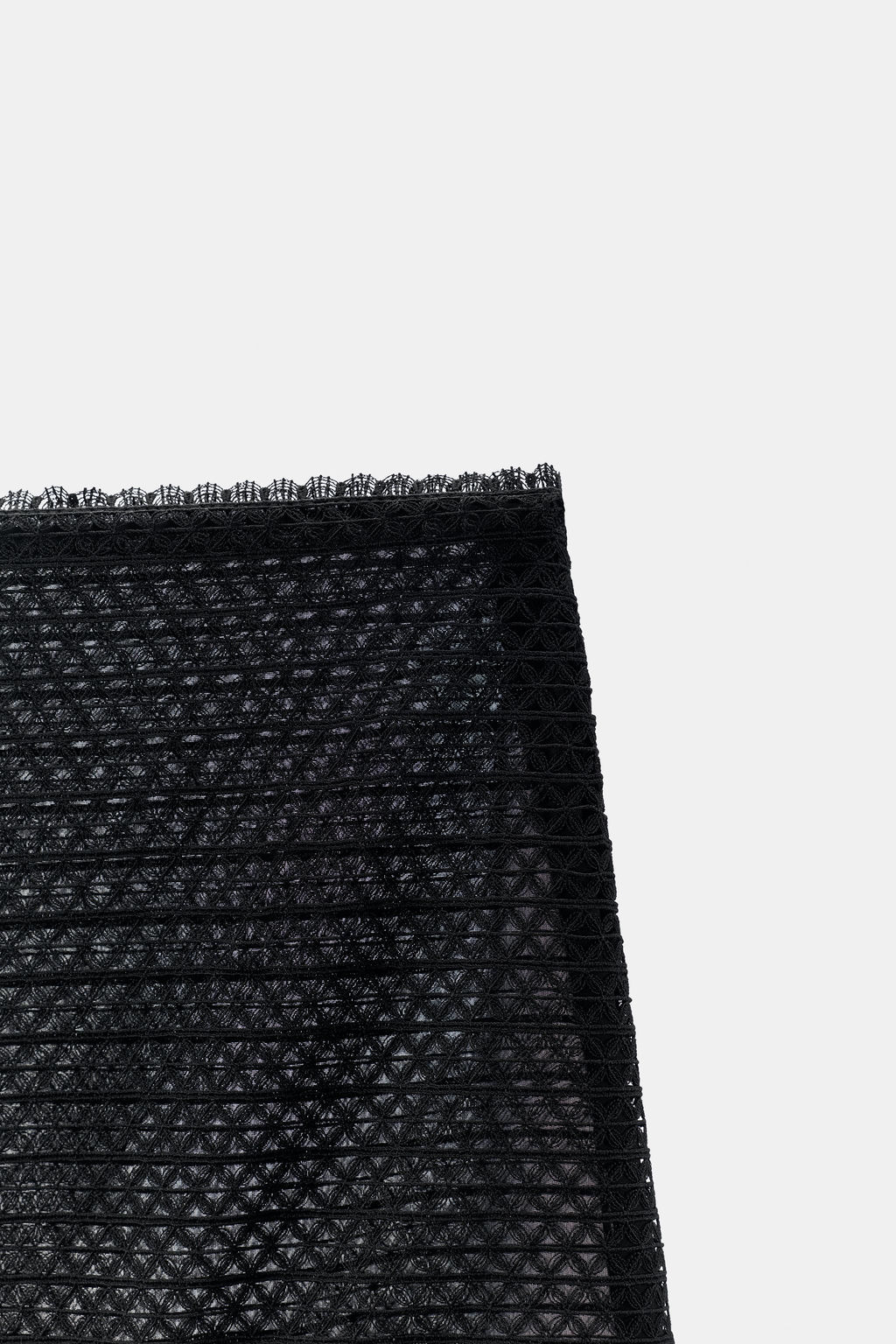 COMBINED LACE TULLE SKIRT - Zara фото 5