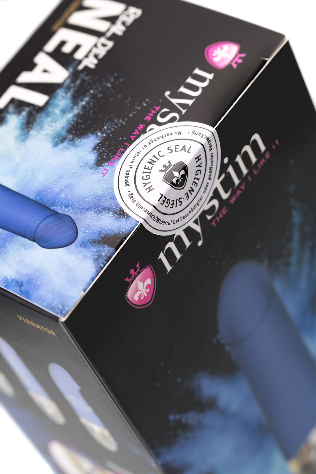 Вибратор Mystim Real Deal Neal силикон,синий, 16,5 см фото 10