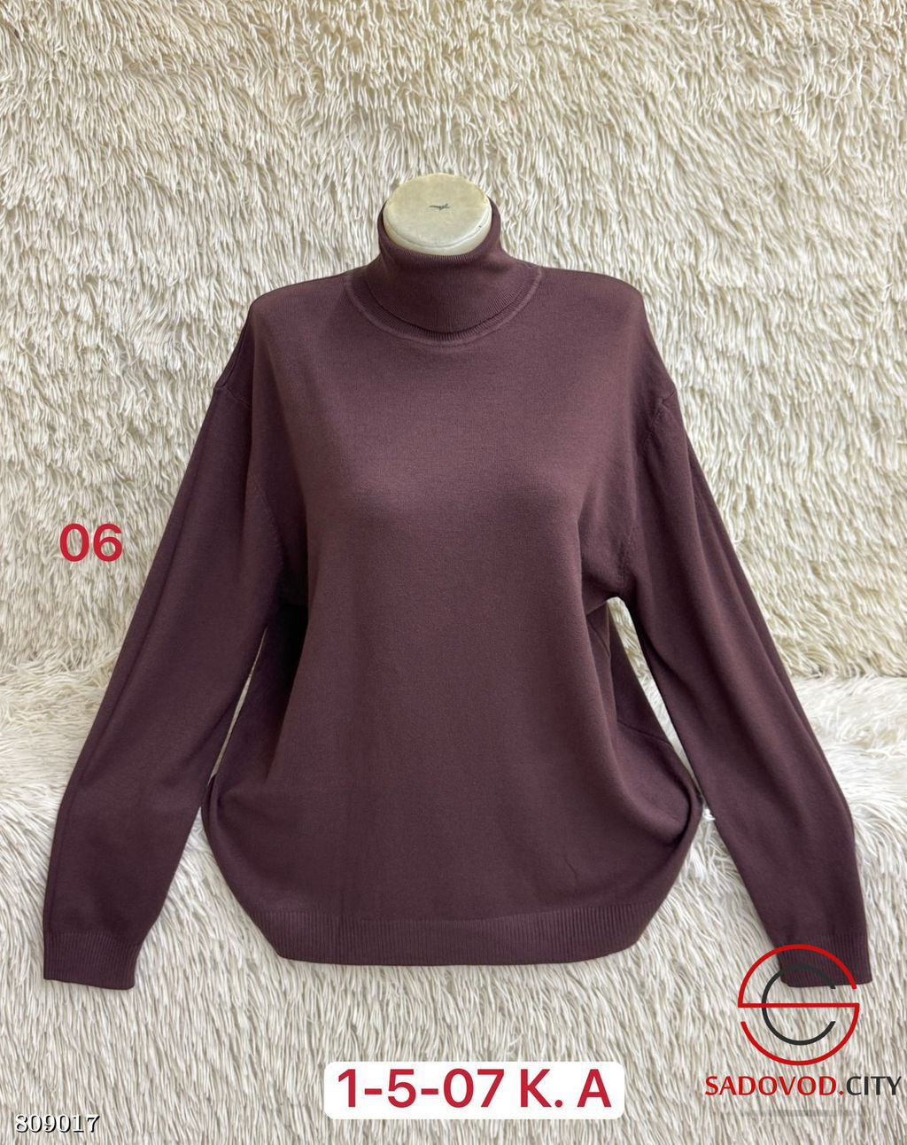 Водолазка женская однотонная - Bruno фото 2