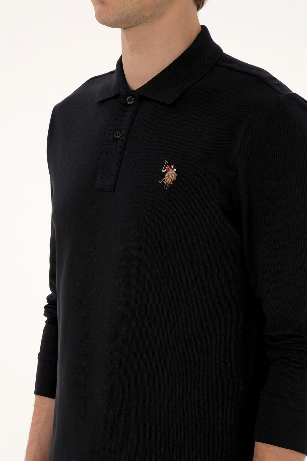 Erkek Siyah Basic Sweatshirt Sepette S_rpriz _ndirim - U.s. polo assn фото 14