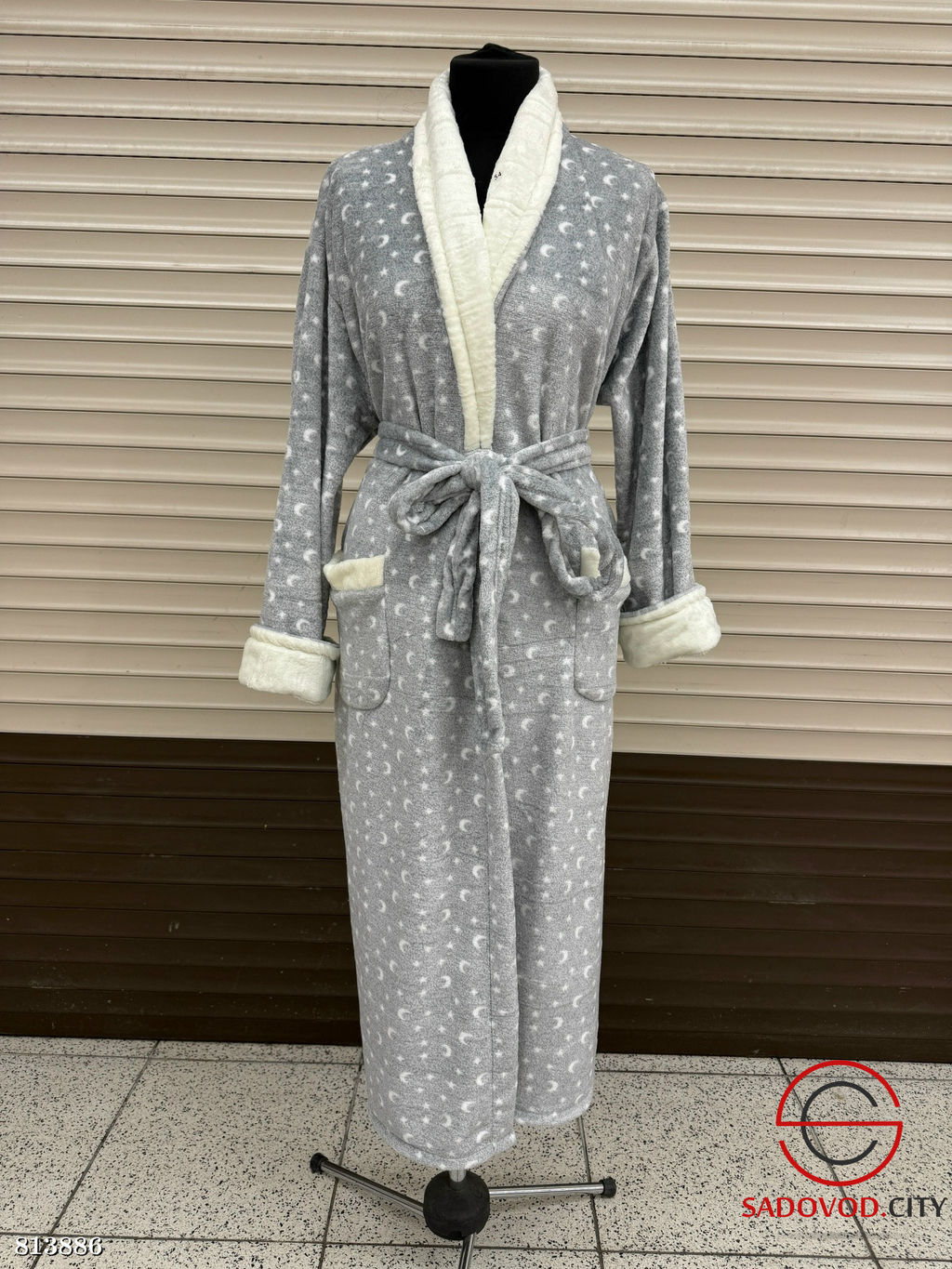 Халат женский с принтом